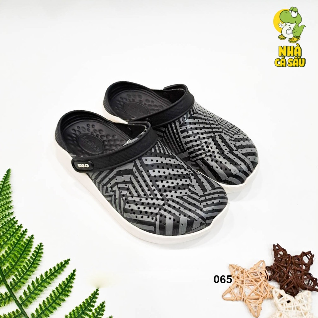 Dép cross literide loang màu nam nữ hàng cao cấp, dép sục cross literide camo unisex siêu êm  - Nhà Cá Sấu