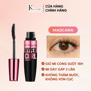 Mascara Maybelline Hyper Curl dài mi và cong mi dày đều KUN041