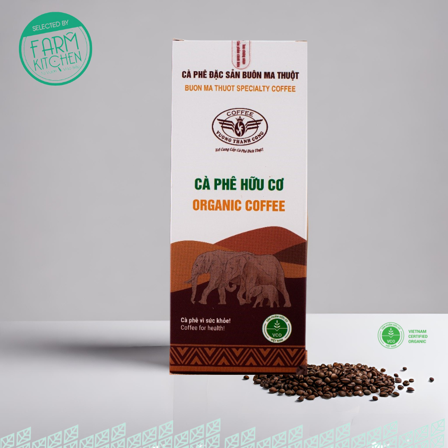 Cafe hữu cơ cao cấp Vương Thành Công, cà phê mộc, caphe đặc biệt
