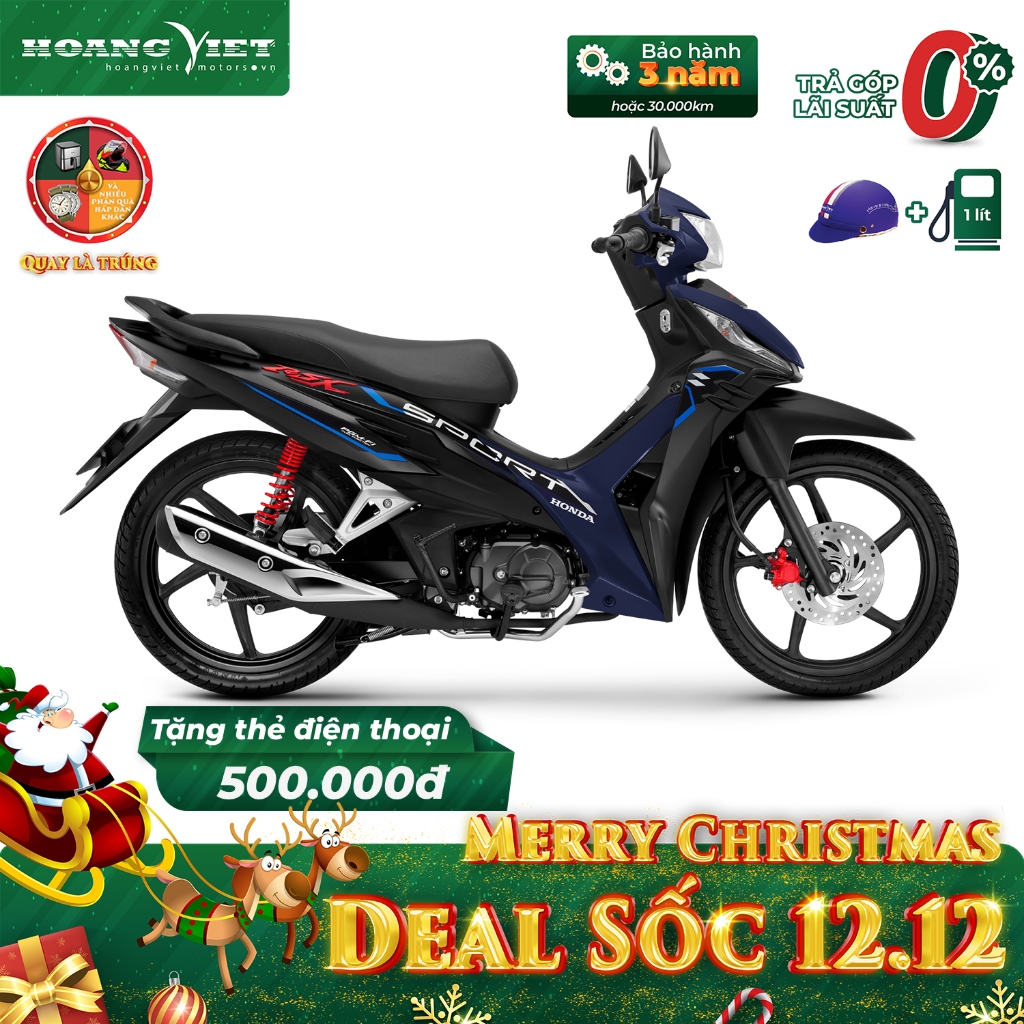 Xe Máy Honda RSX FI 2023 - Phiên Bản Thể thao (Mâm Đĩa)