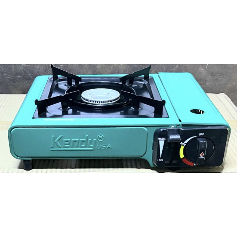 BẾP GAS MINI KENDY USA Bếp Du Lịch Thép Không Gỉ Bếp Ga Mini Bếp Gas Chống Cháy Nổ / Chống gió Tiện Lợi Cho Hội Nhóm C