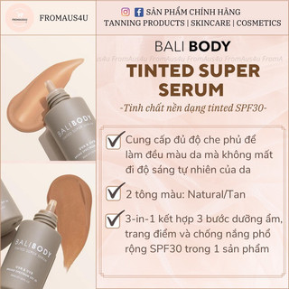 🆕 Tinh chất nâu da - Balibody tinted super serum