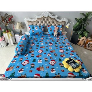 combo 4 món drap thun Hàn Quốc mẫu NOEL