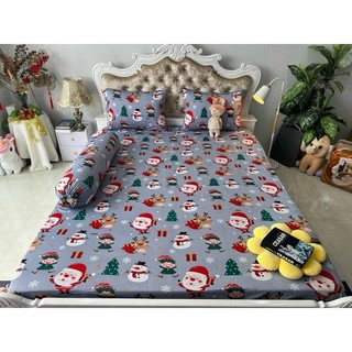 combo 4 món drap thun Hàn Quốc mẫu NOEL