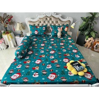 combo 4 món drap thun Hàn Quốc mẫu NOEL