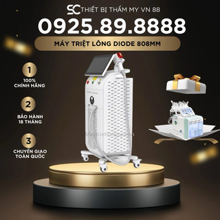 Máy Triệt Lông Diose Soprano Titanium Tay 12 Thanh Cảm Ứng