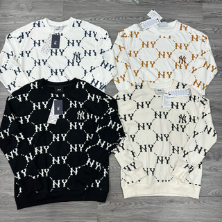 Áo nỉ ny sweater mlb monogram hàng xuất xịn chất nỉ siêu đẹp loại 1