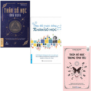 Sách Combo 3c - Thần số học ứng dụng - thay đổi cuộc sống với nhân số học - thần số học trong tình yêu