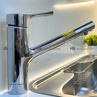 Vòi rửa bát toto tks05305ja thiết kế đầu vòi rút