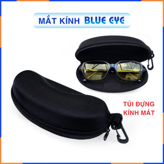 Túi Đựng Kính Mát Có Dây Kéo và Móc Khóa Tiện Dụng