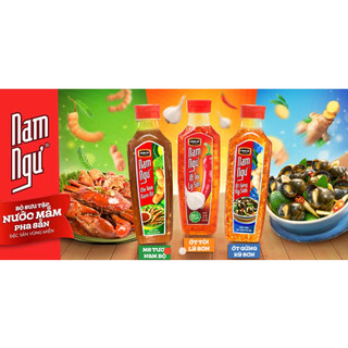 Nước mắm nam ngư ớt tỏi lý sơn300ml/ mắm me pha sẵn200ml/ mắm gừng 200ml