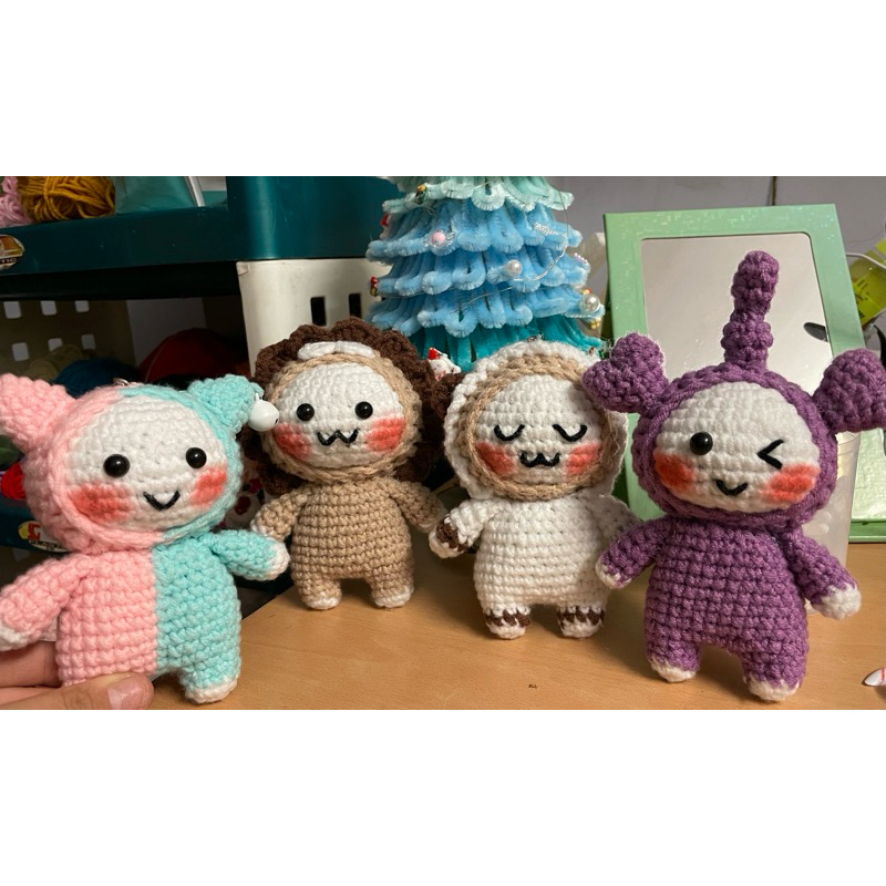 Móc khoá cung hoàng đạo handmade len