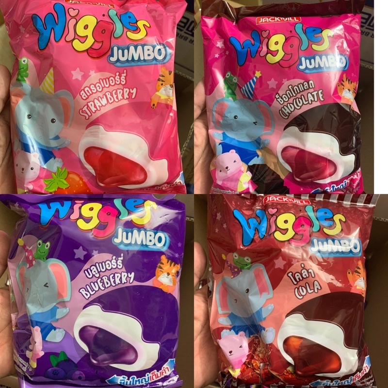 Kẹo marshmallow Wiggles 108g Thái Lan