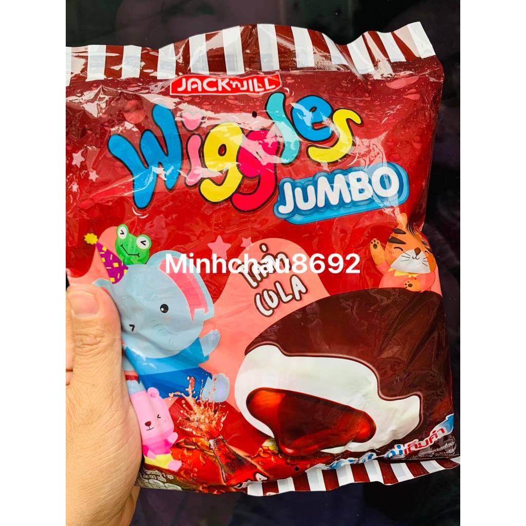 Kẹo marshmallow Wiggles 108g Thái Lan