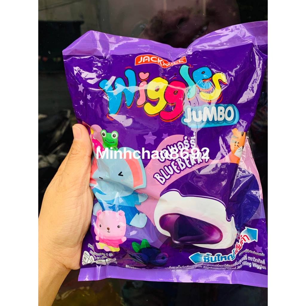 Kẹo marshmallow Wiggles 108g Thái Lan