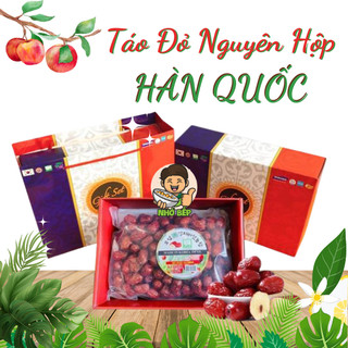 Táo đỏ sấy khô hộp quà 1kg hàn quốc
