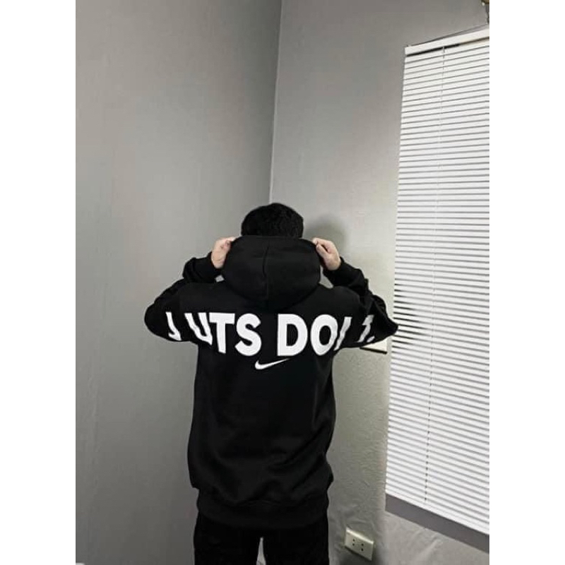 Áo khoác Hoodie Ju-st Do It Form Unisex Nam Nữ - chất liệu 100% cotton Full Tag