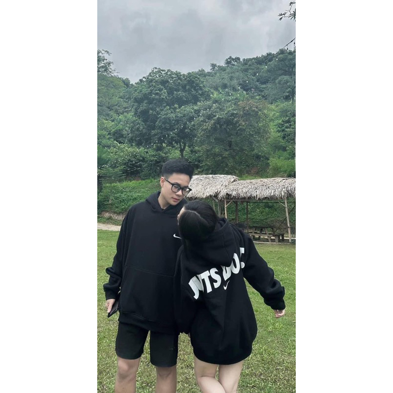 Áo khoác Hoodie Ju-st Do It Form Unisex Nam Nữ - chất liệu 100% cotton Full Tag