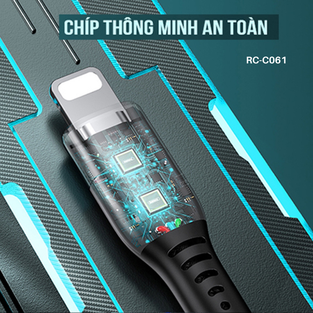 Cáp sạc nhanh REMAX PD 20W RC-C026 RC-061 RC-188i  dành cho điện thoại