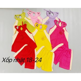 Bộ Thun Nhật Hai Dây Bé (6-18kg) (giao màu ngẫu nhiên)