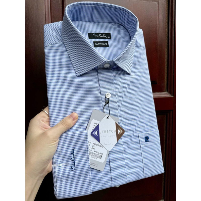 Sơ mi dài tay nam Pierre Cardin. 14 mầu dáng slimfit
