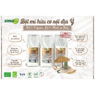 Bột mì hữu cơ sima bio - 1kg