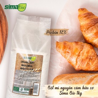 Bột mì hữu cơ Sima Bio (Organic Soft Wheat Flour) - 1kg