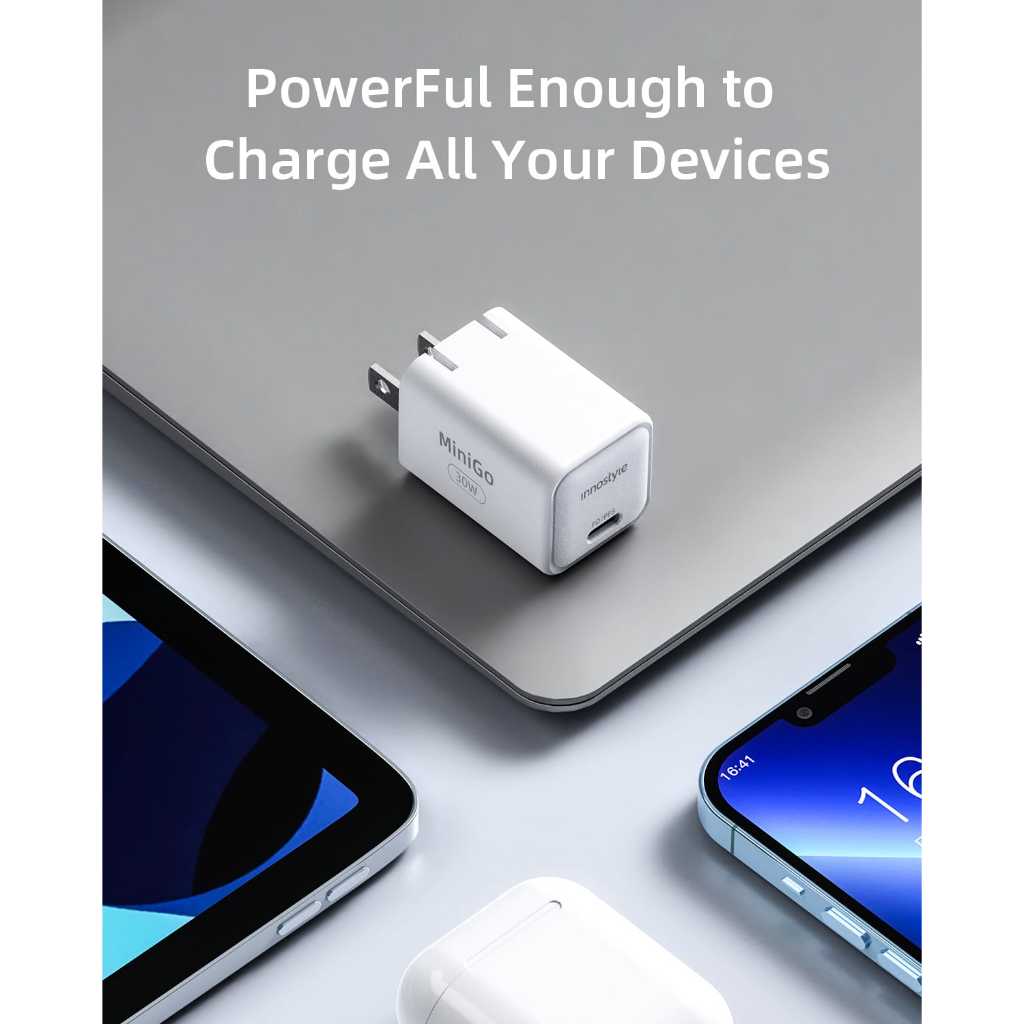 Sạc nhanh Innostyle Minigo Gan II PD/PPS 30W IC30GPDWHT