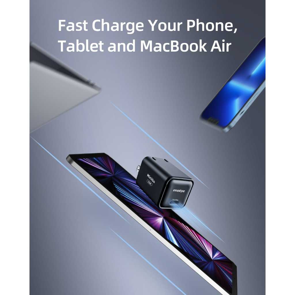 Sạc nhanh Innostyle Minigo Gan II PD/PPS 30W IC30GPDWHT