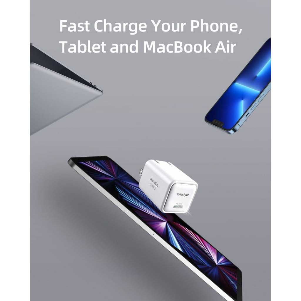 Sạc nhanh Innostyle Minigo Gan II PD/PPS 30W IC30GPDWHT
