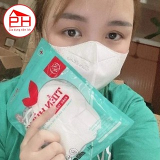 Hộp 100 Khẩu trang 5D Mask Tiến Hùng 3 lớp kháng khuẩn công nghệ Nhật