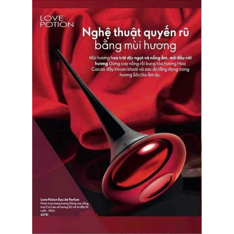 NƯỚC HOA LOVE POTION CHAI FULL LỚN 50ml