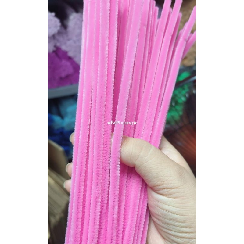 Kẽm nhung loại đẹp màu hồng sen Pastel