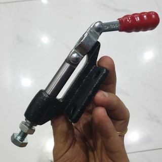 Kẹp nhanh ngang tổng dài 21cm chế êto kẹp phôi vật liệu