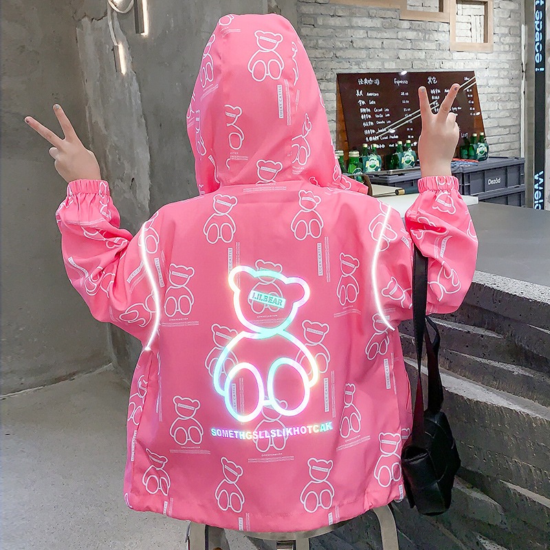 Áo khoác bé trai bé gái Bosskids Chất vải cao cấp sành điệu phong cách Hàn Quốc AKBG14123