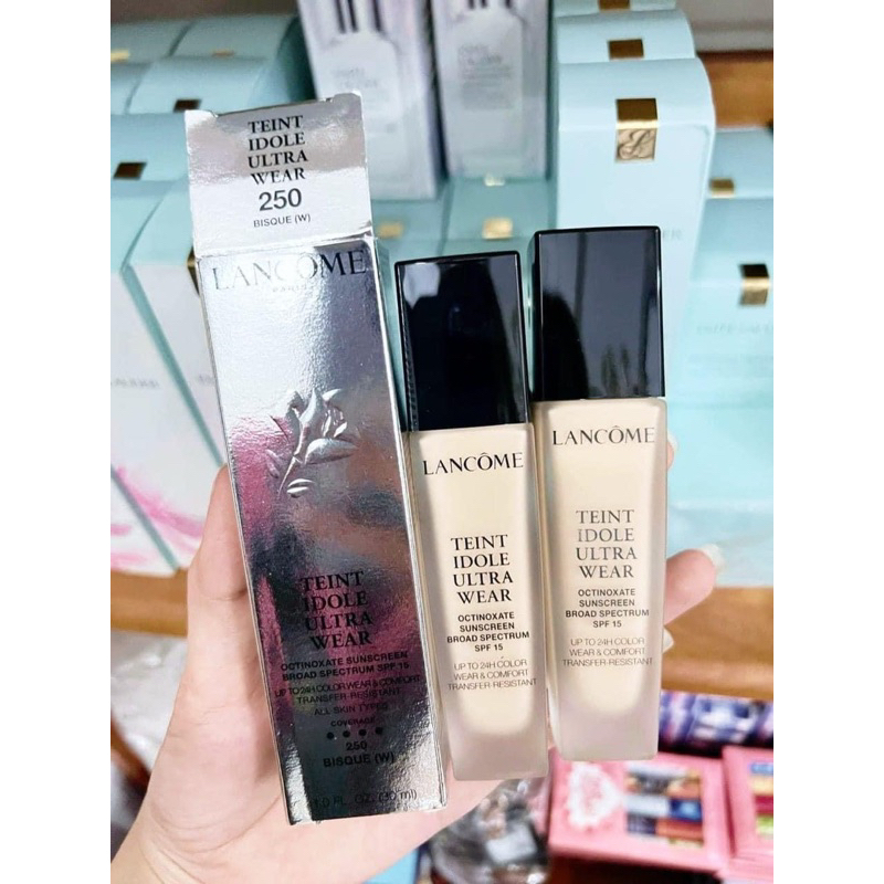 Kem nền Lancome Teint Idole Ultra Wear 24H Tone 250 Bisque 30ml