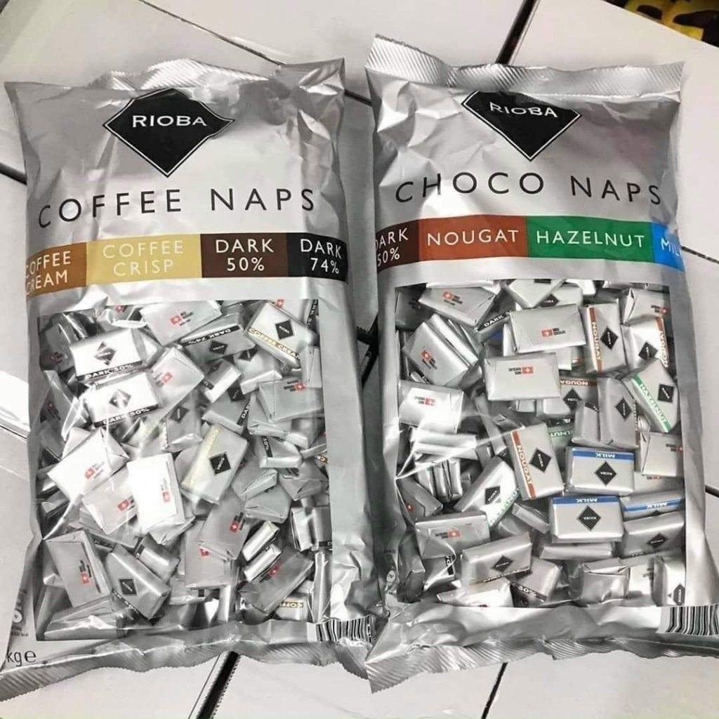 Kẹo Socola Rioba Choco naps 1kg (Thuỵ Sỹ xuất Đức)