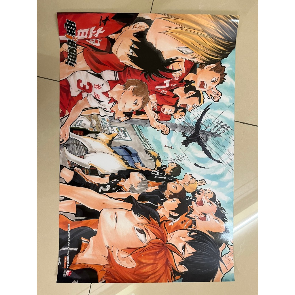 Poster Haikyu Fes Halloween 2023 - NXB Kim Đồng