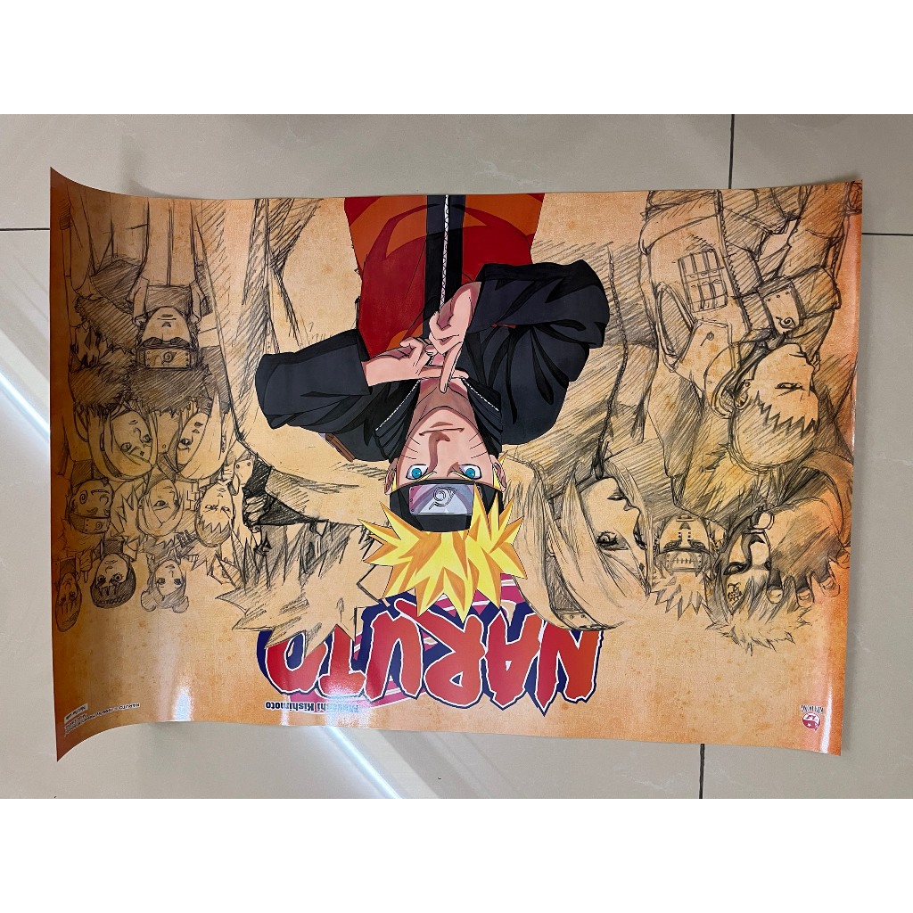 Poster Naruto gian hàng Fes Halloween 2023 - NXB Kim Đồng