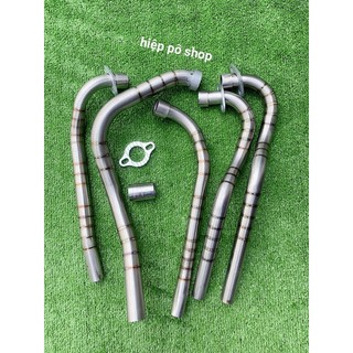 Cổ inox 304 kèm khâu kèm long đền thay cổ pô zin