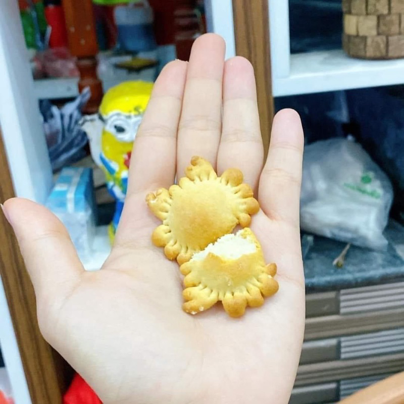 Bánh quy cua nhân kem bơ sữa An Bình 300g mặn mặn giòn tan thơm ngon