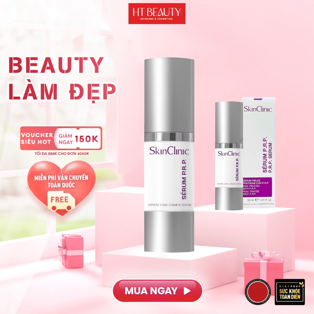 Serum P.R.P SkinClinic Tế Bào Gốc Trẻ Hoá Da 30ml