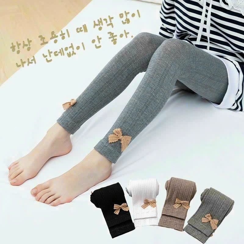Quần Legging Bé Gái, Quần tất len tăm dày đẹp (hình đắp có thể thay đổi tùy lô hàng ạ) không bai xù... Shop Mamik
