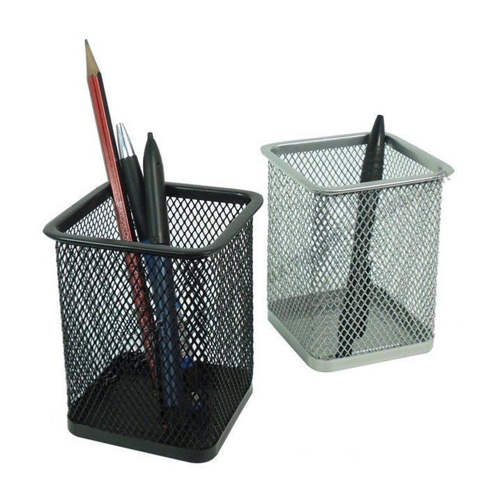 Giỏ Đựng Bút Văn Phòng Lưới Sắt Đa Năng