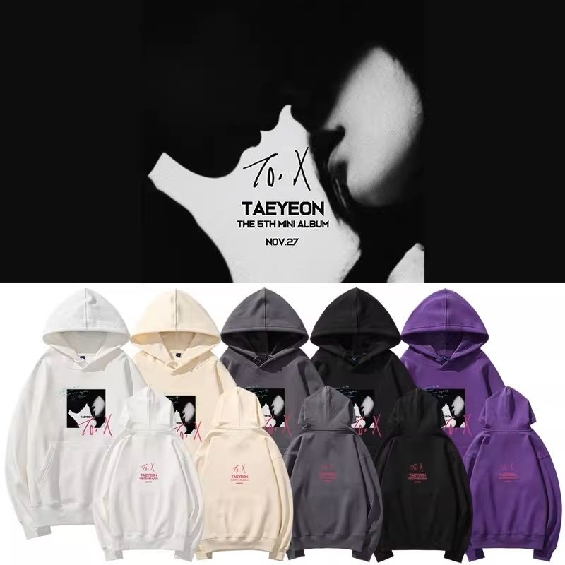 Áo hoodie Taeyeon - To. X