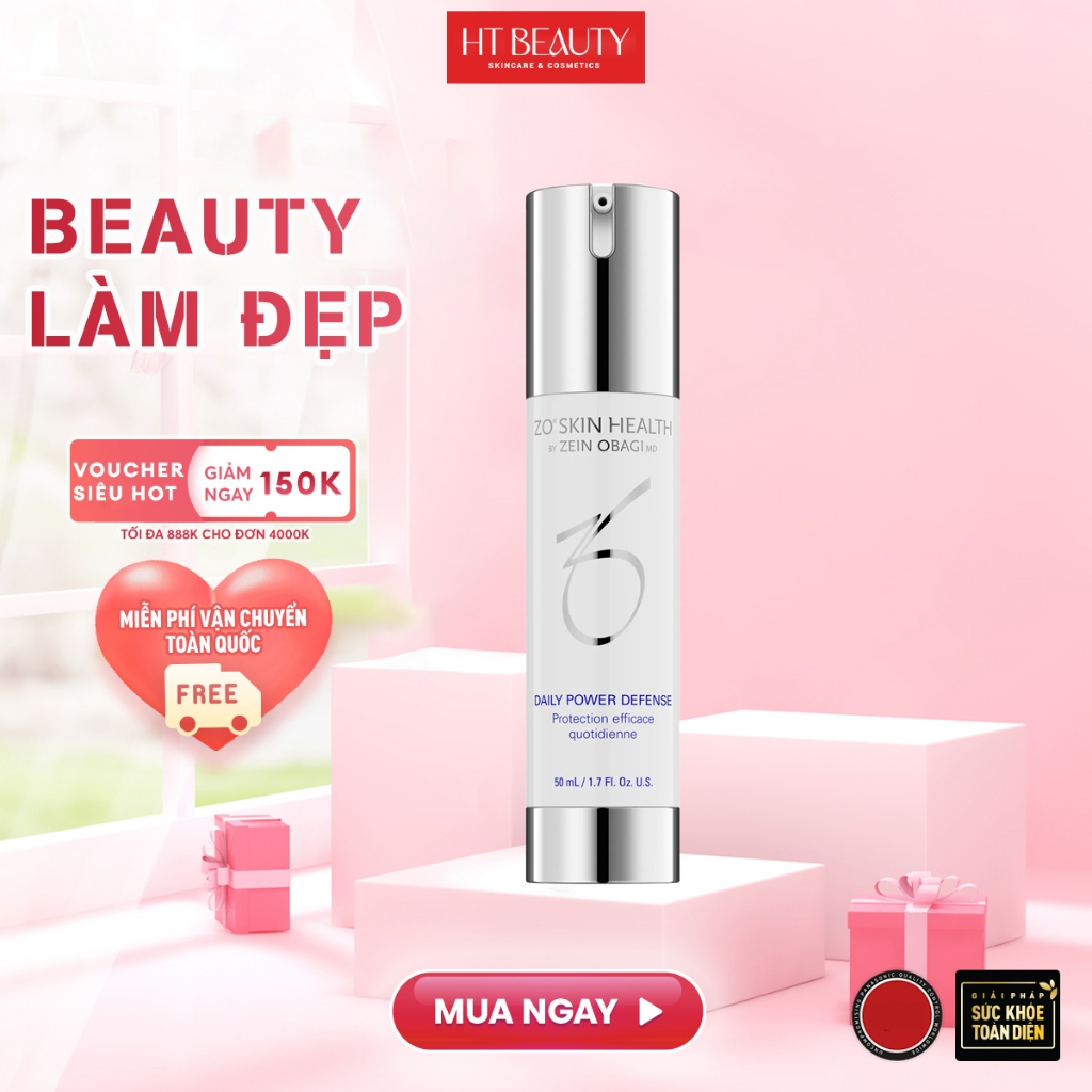 Kem phục hồi da Zo DAILY POWER DEFENSE chống lại các nếp nhăn và tăng cường sức khỏe làn da
