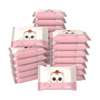Khăn ướt mini 10 tờ/gói