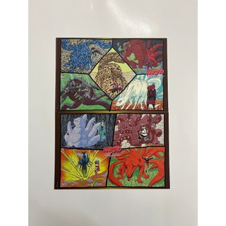 Postcard vĩ thú naruto fes halloween 2023 - nxb kim đồng