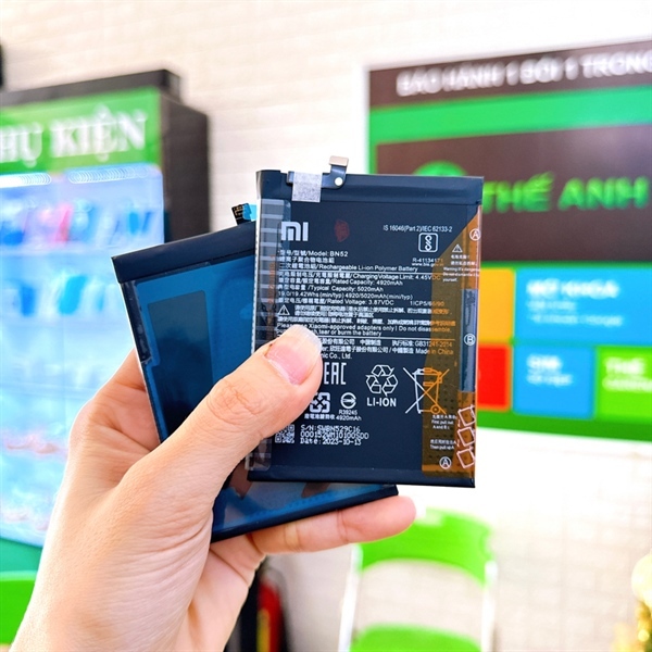 Pin Xiaomi Redmi Note 9s / 9 Pro - BN52 zin chuẩn