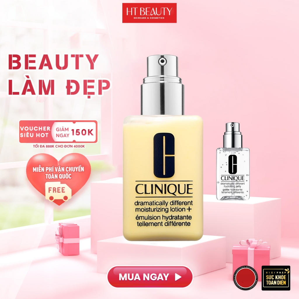 Kem Dưỡng Ẩm Clinique Dramatically Different Cho Da Khô